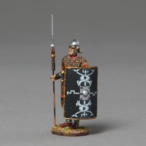 Sentries in scale armour