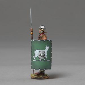 Sentries in scale armour