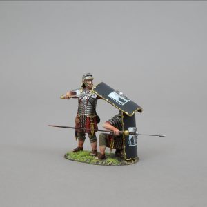 Roman Repelling Cavalry with black shield