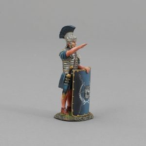 Praetorian Salutingÿwith silver Shield Pattern