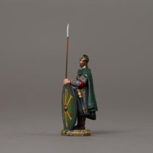 Imperial Guardsman with green shield and chi ro symbol