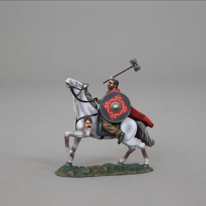 Germanic warrior takes the battle to the enemy