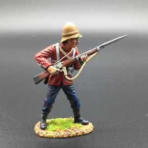 British soldier repel the Zulus