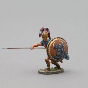 Athenian Marine with Minotaur head on shield