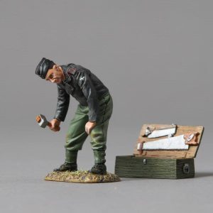 SS Tanker with tool set carries out some repairs to his vehicle (NORMANDY VERSION)