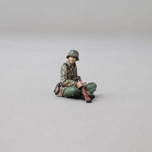 An SS Soldier with Mess Tin