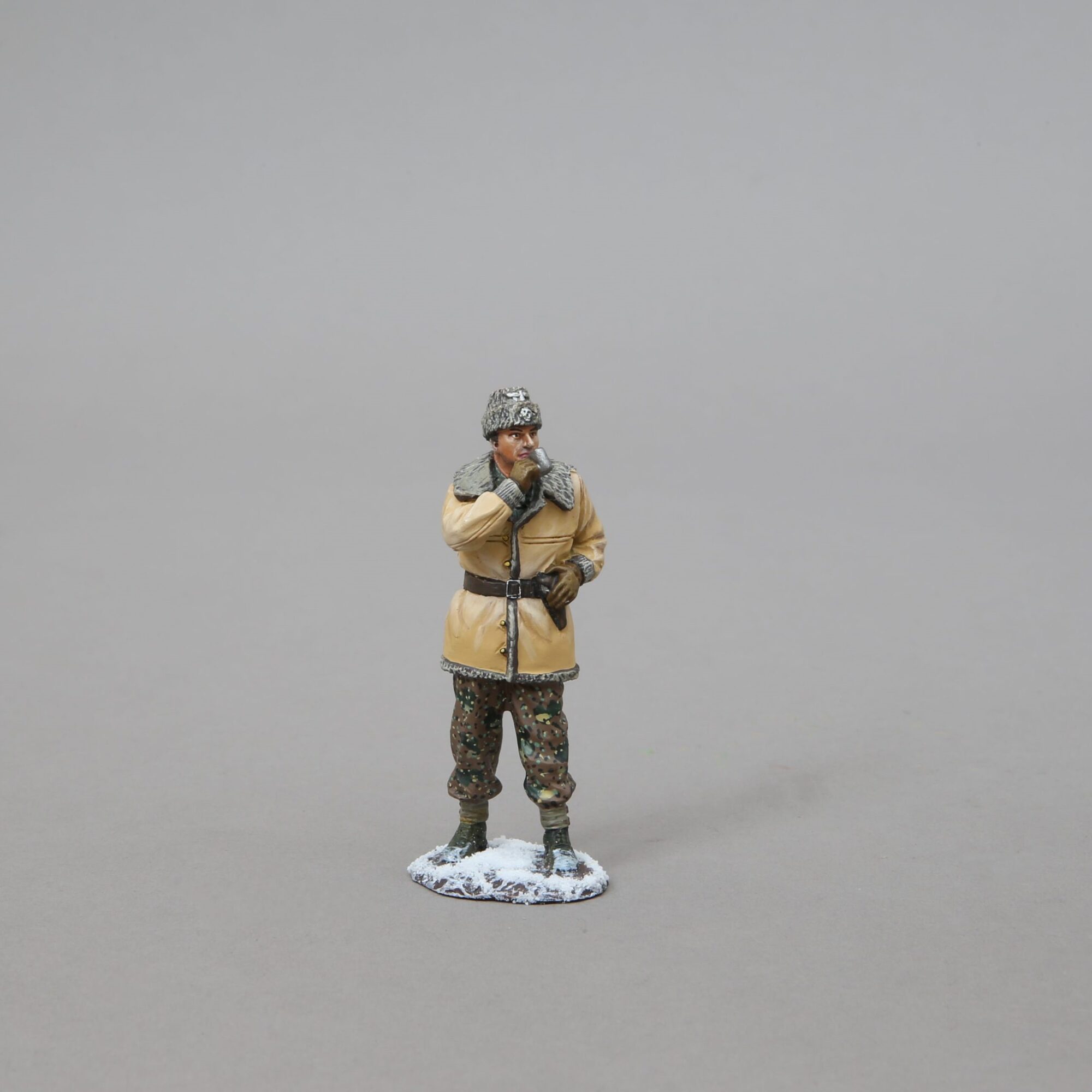 SS Officer in quilted Jacket