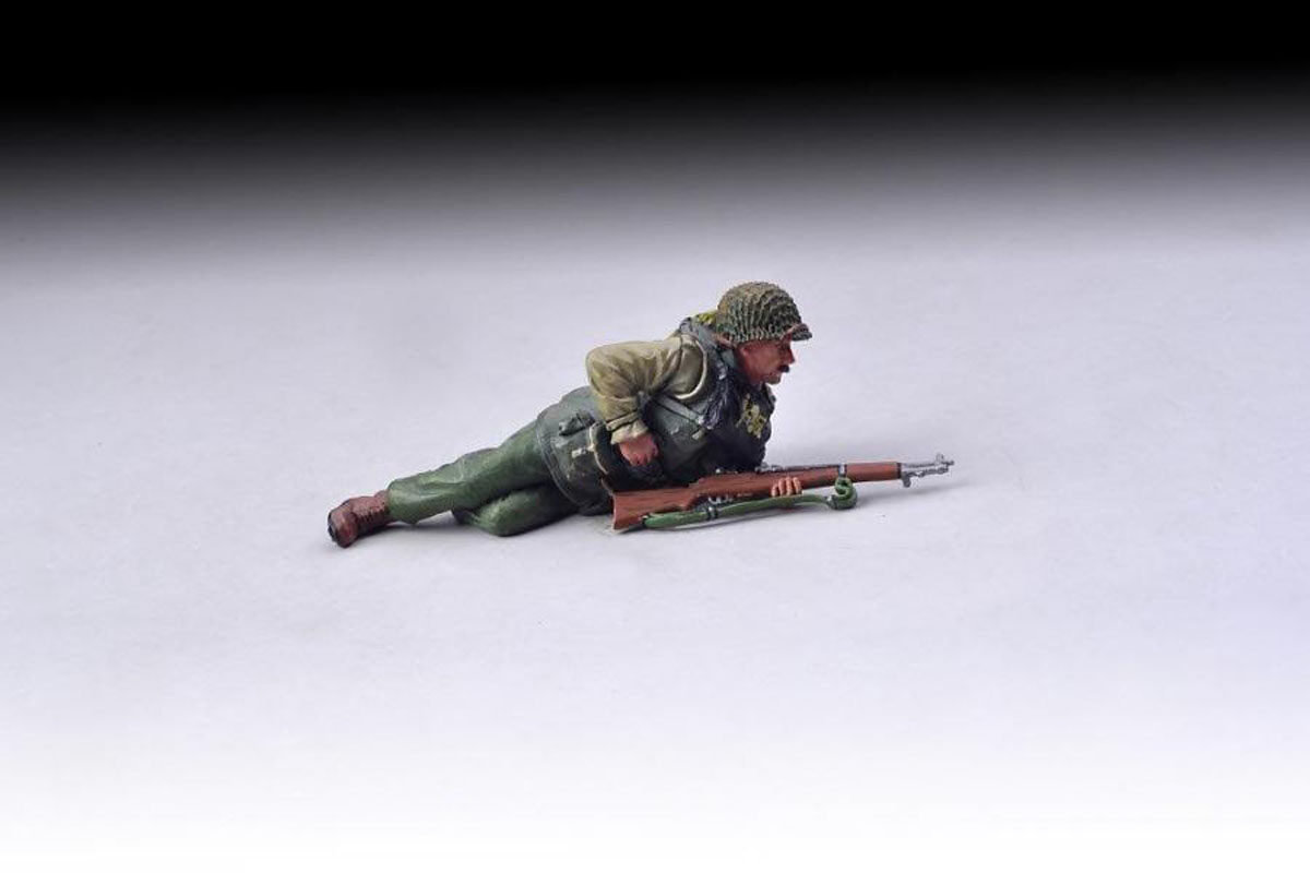 Ranger Reloading in the prone position - version dry