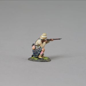 kneeling firing Highlander with Lance Corporal rank