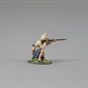 kneeling firing Highlander with Sergeant rank