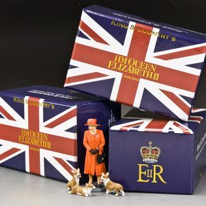 The Queen & Her Corgis (Tangerine Orange)