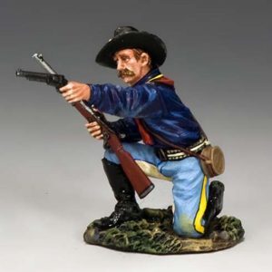 Kneeling Officer/Pistol & Carbine