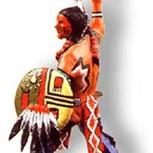 Indian with tomahawk