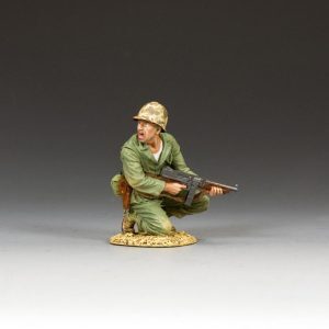 Marine Officer w/ Tommy Gun