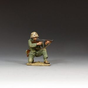 Kneeling Marine Tommy Gunner