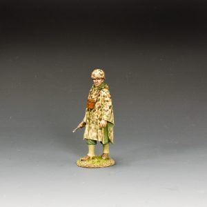Marine Officer w/Camouflage Poncho