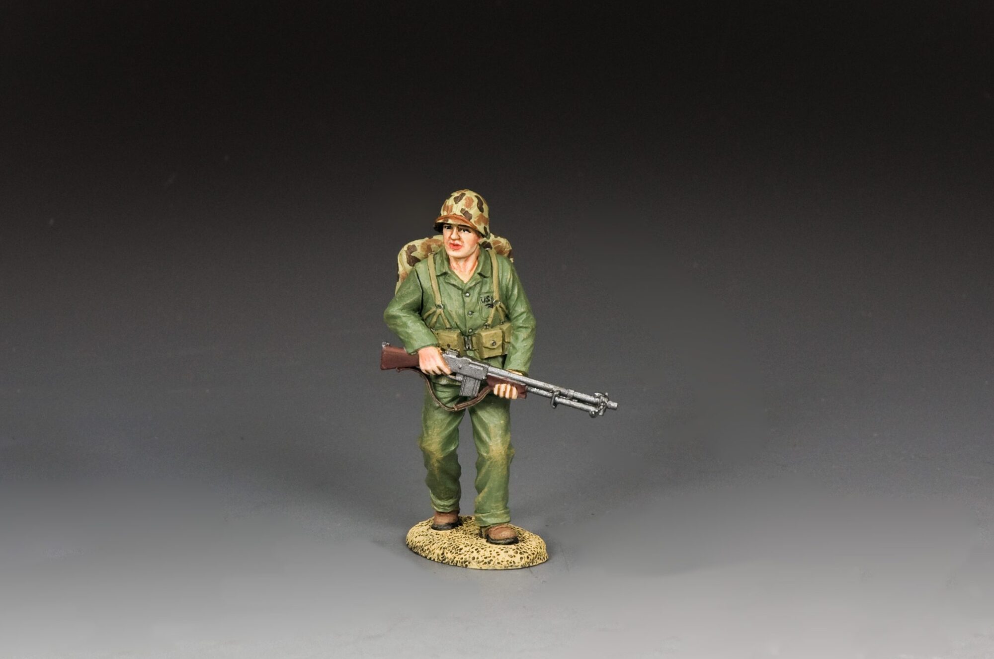 U.S. Marine w/ B.A.R. (Browning Automatic Rifle)