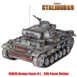 German Panzer III L - 24th Panzer Division