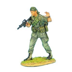 US 25th Infantry Division Sergeant with CAR-15