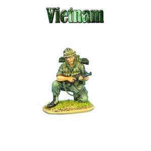 US 25th Infantry Division Kneeling with M-79