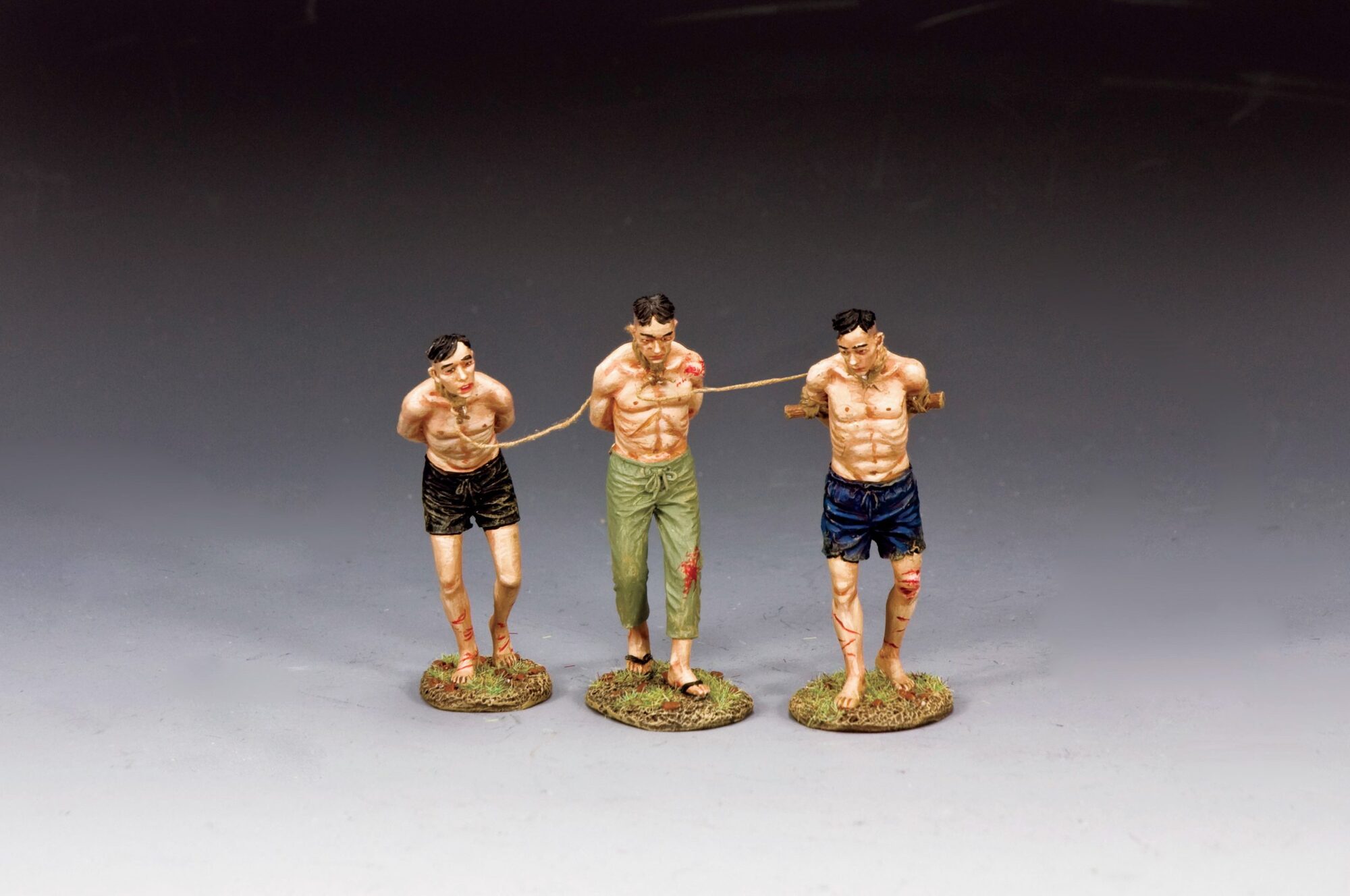 Three Captured Viet Cong