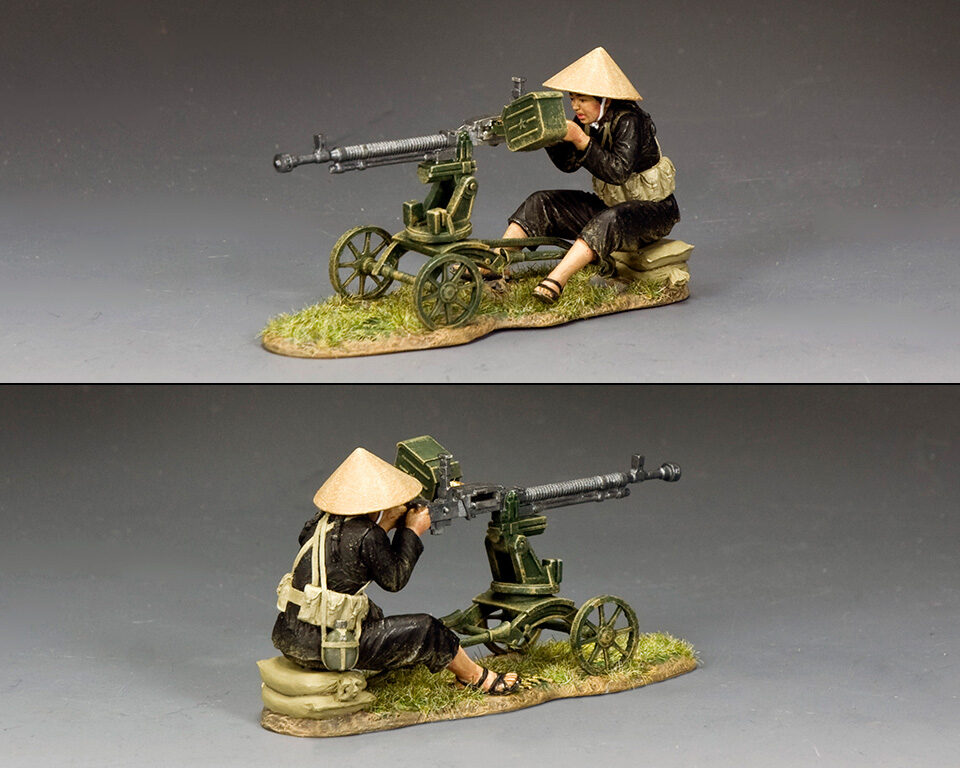 Viet Cong Heavy Machine Gun Set