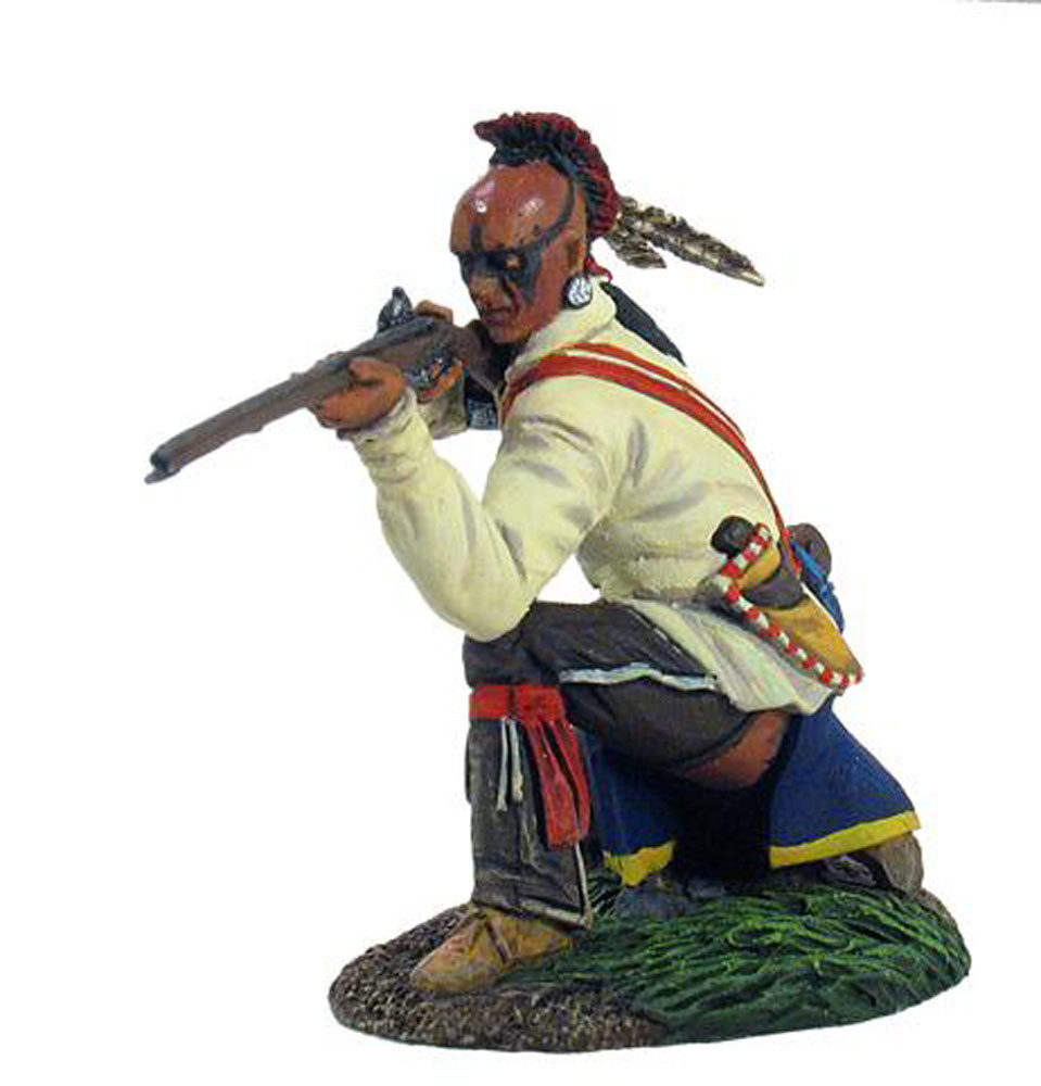Eastern Woodland Indian Kneeling Firing No.1 - 1 Piece Set in Window Box