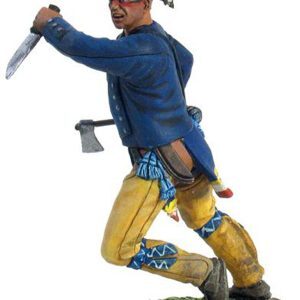 Eastern Woodland Indian Wearing European Jacket Running - 1 Piece Set in Window Box