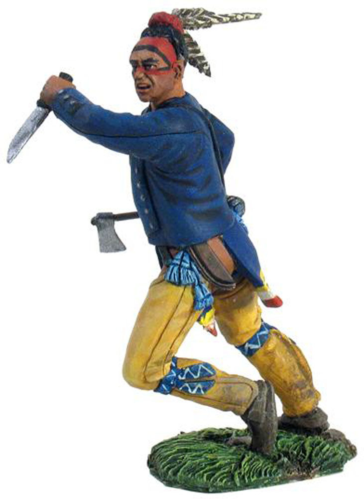 Eastern Woodland Indian Wearing European Jacket Running - 1 Piece Set in Window Box
