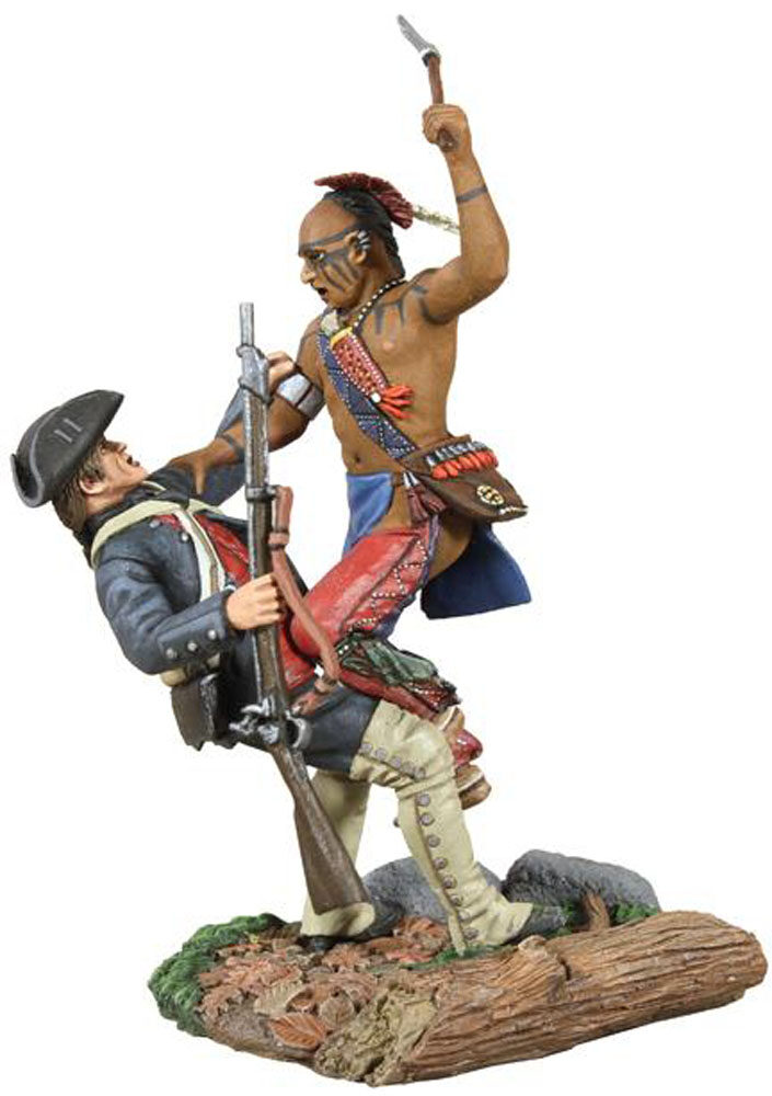 Eastern Woodland Indian and Colonial Militia Hand-to-Hand Set - 2 Piece Set