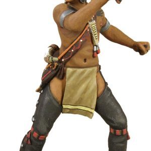Eastern Woodland Indian Attacking with War Club - 1 Piece Set in Window Box