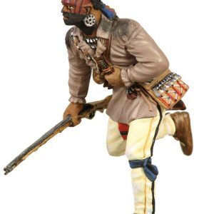Eastern Woodland Indian Running with Musket No.1 - 1 Piece Set in Window Box