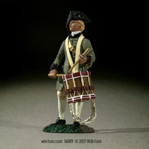 Colonial Militia Drummer, No.1 - Single figure in box
