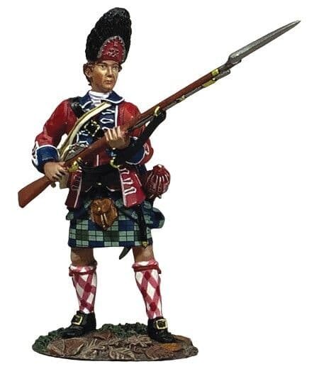 42nd Foot Royal Highland Regiment Grenadier Standing Defending, 1758-63