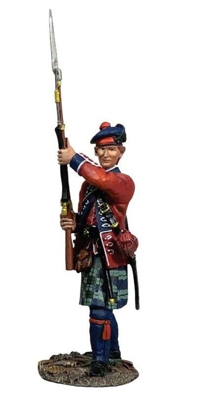 42nd Royal Highland Regiment Battalion Coy Standing Make Ready, 1758-63