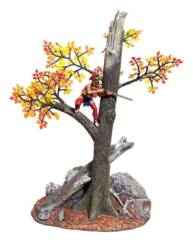 Warrior Firing from an Autumn Tree