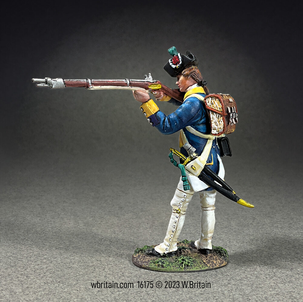 Art of War, French Royal Deux-Ponts Regiment Private Standing Firing, 1781