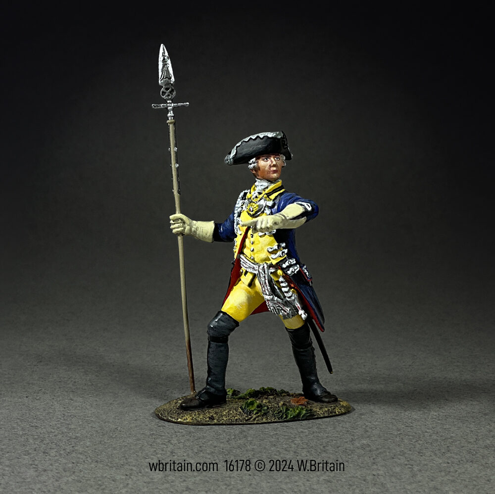 Hessian Leib Infantry Regiment Officer, 1776