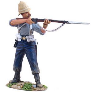 British 24th Foot in Shirtsleeves Standing Firing - Matt Finish