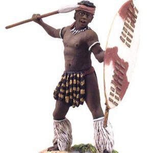 Zulu uDloko Regiment throwing Assegai