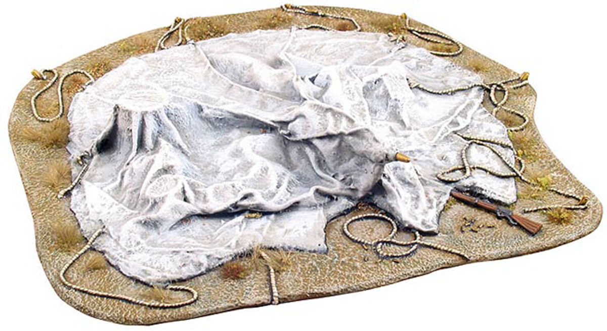British Collapsed Bell Tent