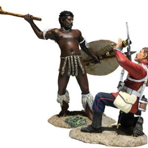 Closing In British 24th Foot & Zulu Hand-to-Hand 2 Pce Set