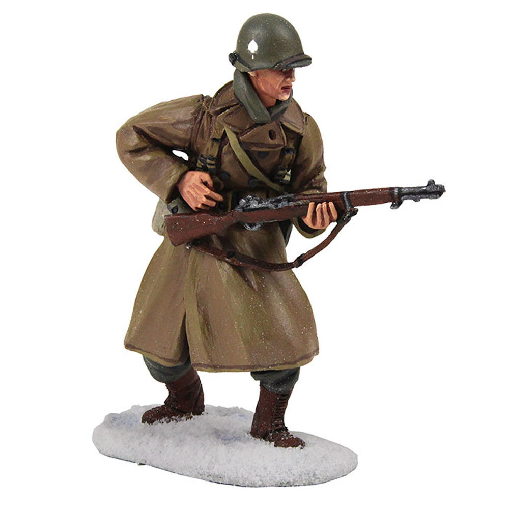 U.S. 101st Airborne Infantry Reaching, Winter 1944-45
