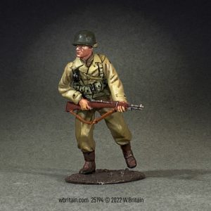 U.S. Armored Infantryman Advancing, 1943-45 - Single figure in box