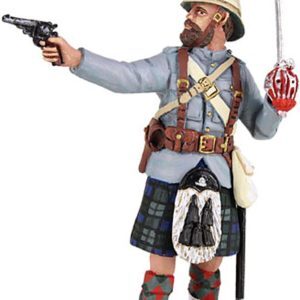 British 42nd Highlander Officer Firing Pistol