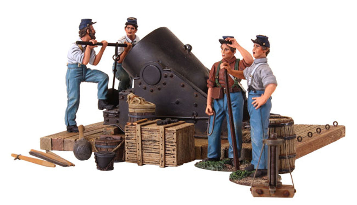 Civil War 13 Mortar and Crew- 5 Piece Set (Ltd. Ed. of 500)