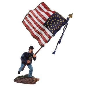 Federal 20th Maine Flagbearer, National Color