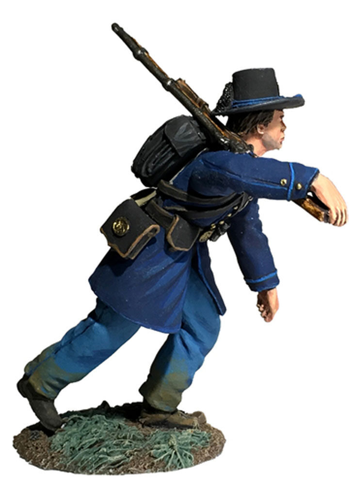Federal Iron Brigade Advancing at Right Shoulder No.4