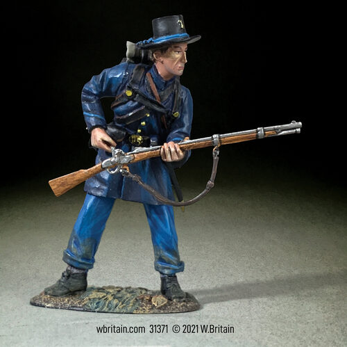 Federal in Frock Coat Reaching for Cap, No.2