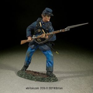 Federal Infantry in Sack Coat Defending, No.2